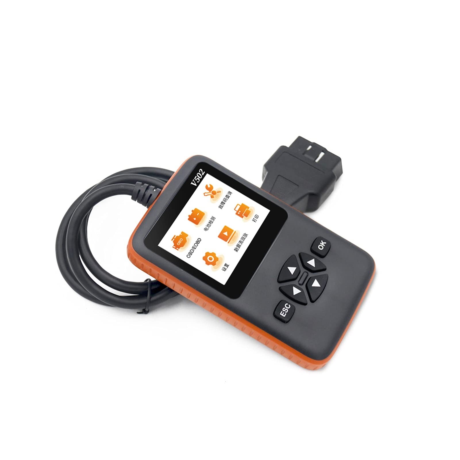Diagnosi guasti del motore auto, carte di lettura del codice dell'automobile, diagnostica dei guasti dell'auto, attrezzi diagnostici auto OBD2, diagnosi del motore Portatile e comodo