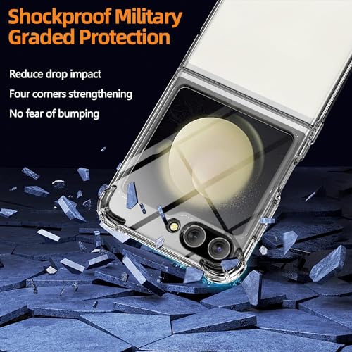 Capa Capinha Case Compatível Samsung Galaxy Z Flip 5 Anti Shock Impacto Com Proteção de Câmera