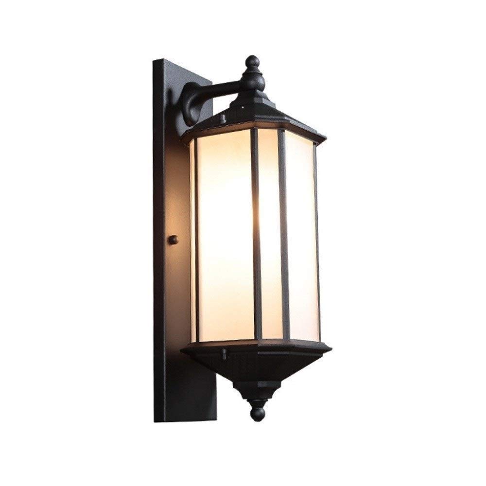 Applique extérieure étanche IP54 avec douille E27 pour éclairage de jardin rustique - 8