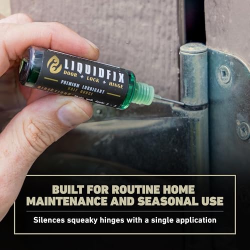 Image of LiquidFix Door, Lock & Hinge Lubricant - 4 oz Dropper + 0.5 Needle Combo