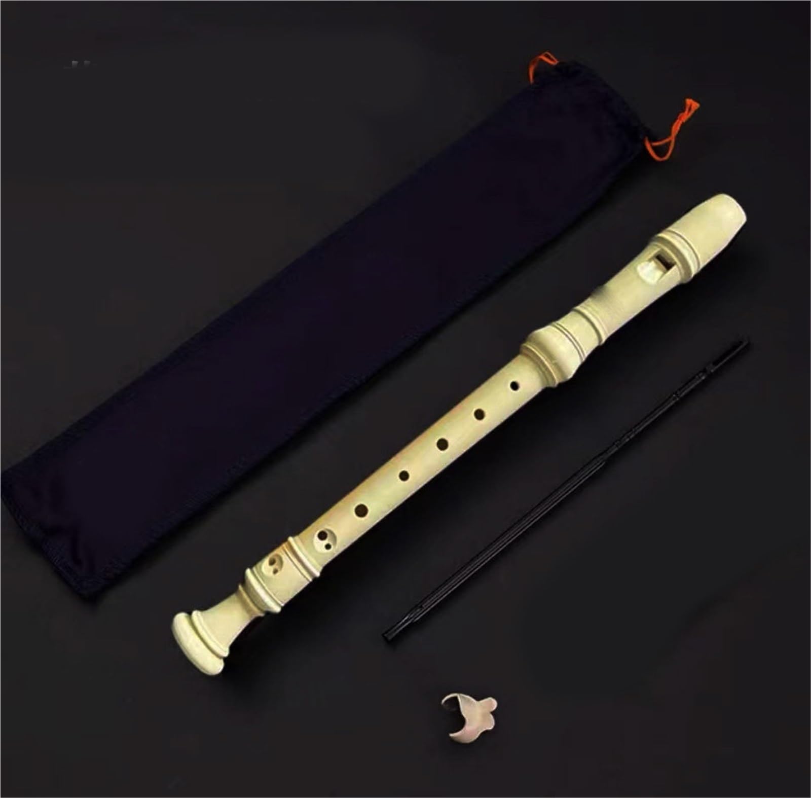 Flet Prosty Profesjonalny 8 Otworowy Rejestrator Wysokich Tonów (instrument Dęty Drewniany W Stylu Angielskim/barokowym)