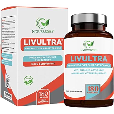 Liver Support Supplement - Liver Cleanse Detox and Repair - Liver Support Capsules with Turmeric, Dandelion Root, Ginger Root, Acai Berry Extract - Liver Cleanse - 180 Vegan Caps - Packaging May Vary Cover