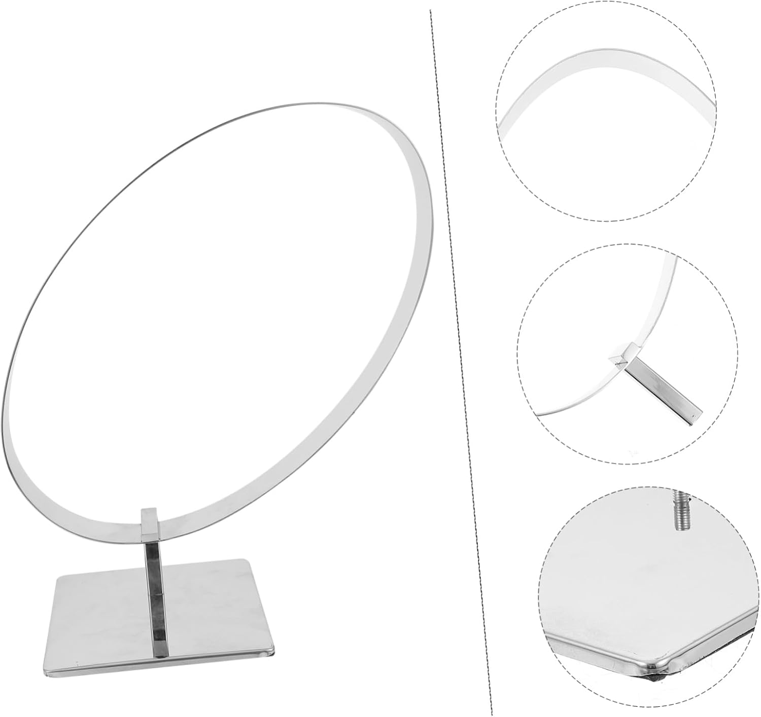 Stainless Steel Mirror Belt Rack Belt Storage Hangers Karate Display Rack