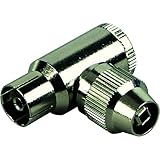 Schwaiger wst42532 Schwaiger Koax Winkelbuchse Silber