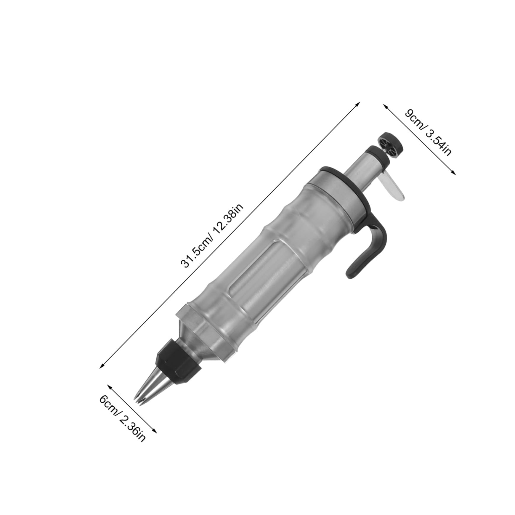 INOOMP Decorador de Postres y Moldes para Galletas Acero Inoxidable Mango Ergonómico Herramienta Multifuncional para Cocina