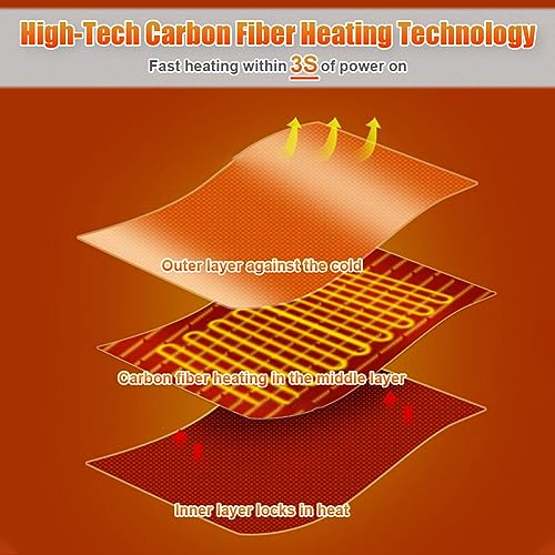 Colchón eléctrico portátil grande Woolala con almohadilla térmica para dormir miniatura 5