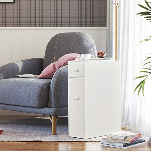 GIANTEX Mobiletto Bagno Sottile, Armadietto per