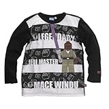  Lego Wear Jungen Langarmshirt 13542 Terry 324 - T-Shirt L/S, Gr. 134, Schwarz (Black)