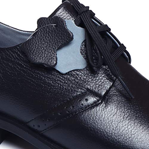 Image of Zoom Shoes ZA-1172 Men's Genuine Leather Derby Formal Shoes | Lightweight, Comfortable & Stylish Lace-Ups for Office, Business