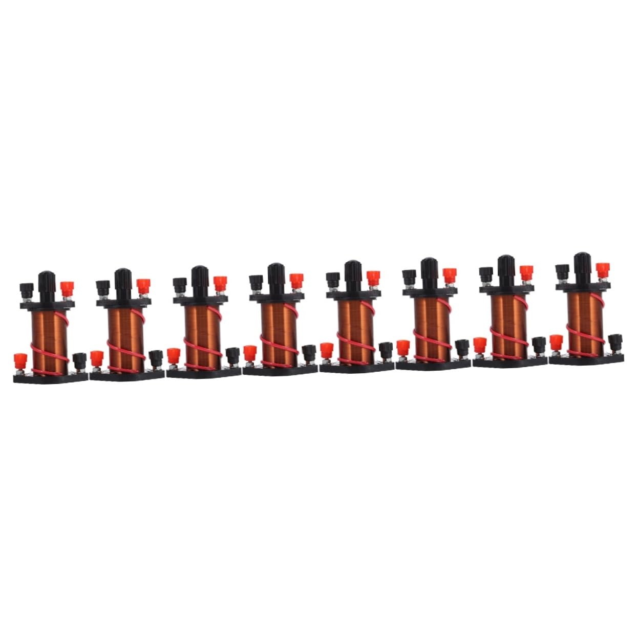Experimentos de inducción física exitosos con este set de 8 piezas de coil electromagnética 8
