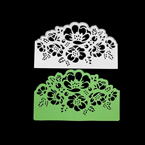 Fineday New Flower Heart Metal Cutting Dies Stencils DIY Scrapbooking Album Paper Card, Cooking Tools, Shipping from The US (Multicolor) - Thumbnail 2
