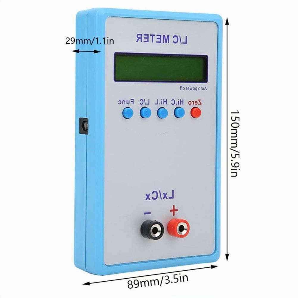 Capacitance Meter, Multimètre Avec Capacitance, Portable L/C Meter, Inductance Capacitance Multimeter, Electric ABS Multimeter LC-200A