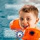 Flipper Swimsafe 1010 - Schwimmflügel für Babys ab 12 Monaten, sichere Schwimmhilfe mit unzerbrechlichem PE-Schaumkern zum Schwimmen lernen, Orange