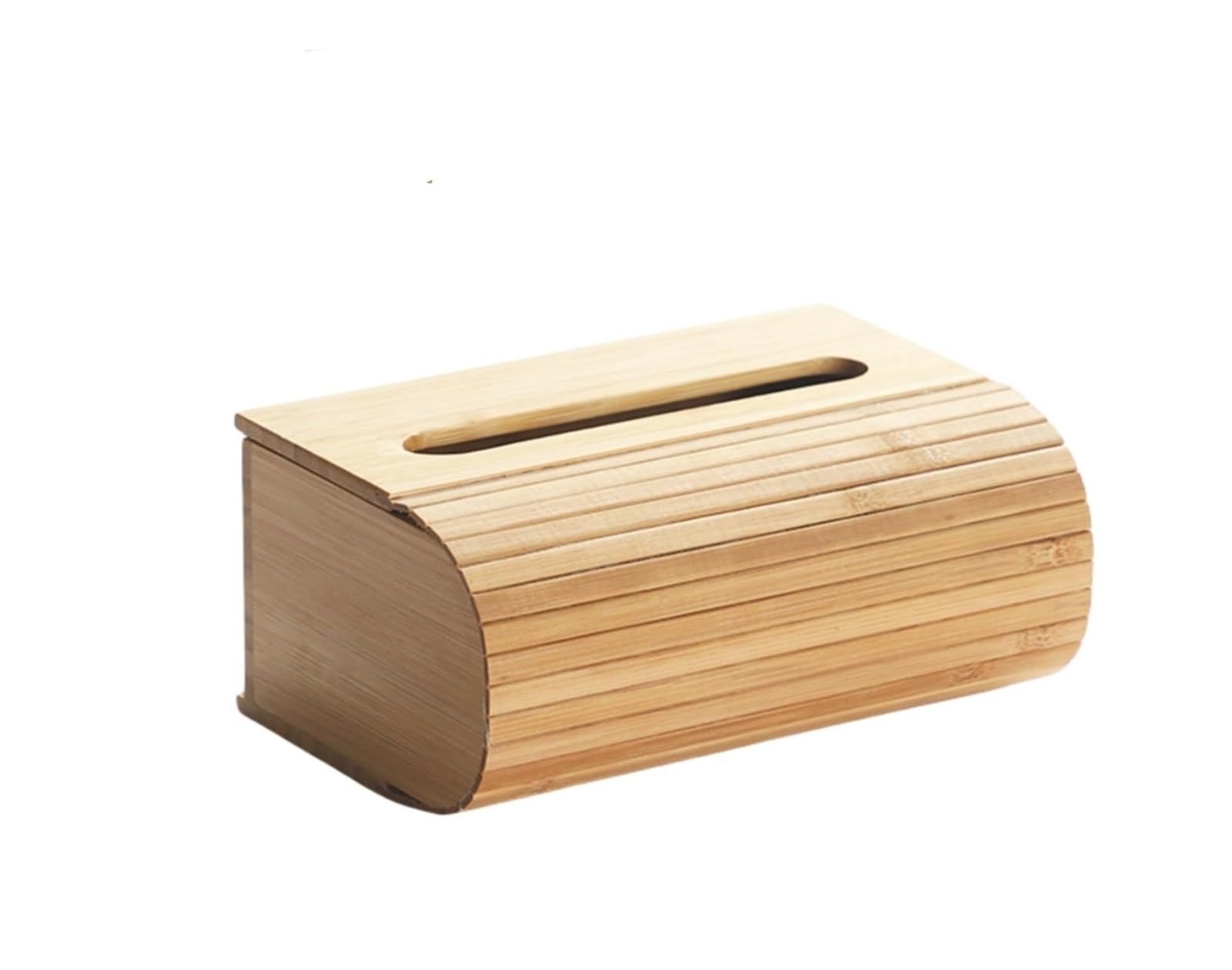 Tissue Dispenser Box Vintage Tissue Box Cover With Magnetic Closure Refined Bamboo Fabric Dispenser Holder Apartment Must Haves(Khaki)