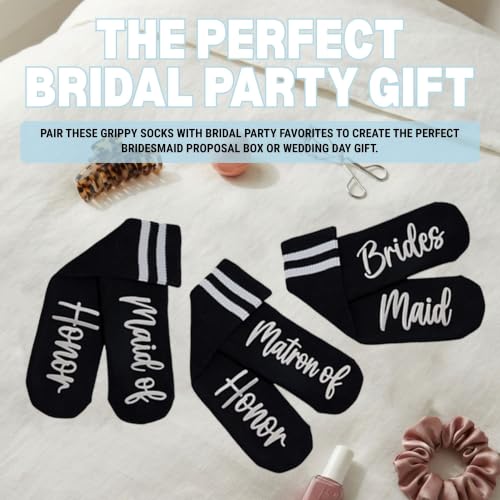 Image of Funky Junque Bride Crew Socks, Bachelorette Wedding Party Gift