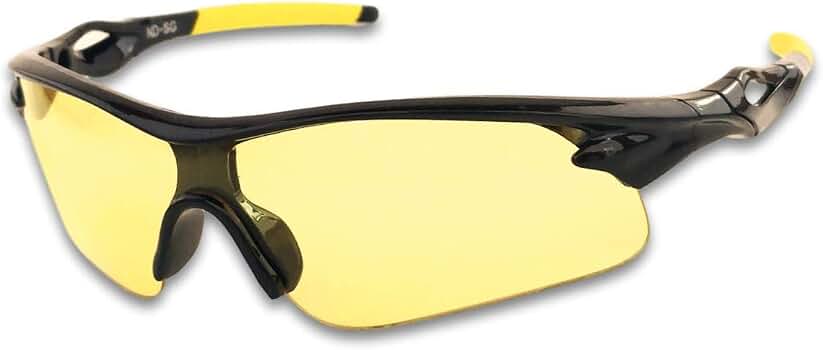 Gafas De Conducción Nocturna Polarizadas - Se Ajustan Sobre Lentes, Color Amarillo, Antirreflejos, Para Hombre Y Mujer
