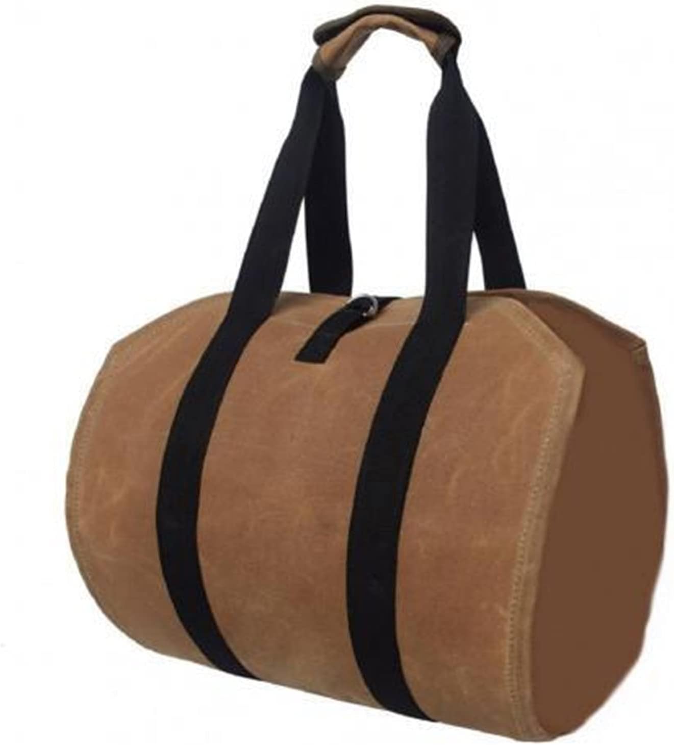 Canvas Firewood Log Carrier Tote – Camping Firewood Collect Holder, Fireplace Accessories Storage Rack