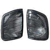 Azoeparts 2X Turn Signal Corner Light for Mercedes Benz E Class W124 E200 Saloon 500E 300E 1985-1996 (1 Pair Smoked)