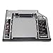 JUYO VONSAN 2.5" /9.5mm SATA 2ND HDD HARD DRIVE Caddy/Adapter For DELL Latitude E6400 E6500 E6410 E6510 E4300; DELL Precision M2400 M4400 M4500