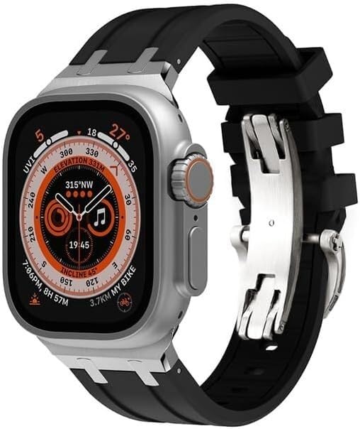 Correa deportiva de repuesto antitranspirante para Apple Watch Ultra 8 y SE de 42 mm sin rozaduras