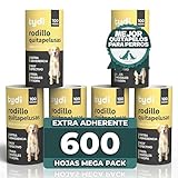 Tydi Rodillo Quitapelos Mascotas Reutilizable – 6 Rollos Quitapelos (100 Hojas c/u) - Rodillo Quitapelusas Adhesivo para Ropa, Sofás, Coche y Más