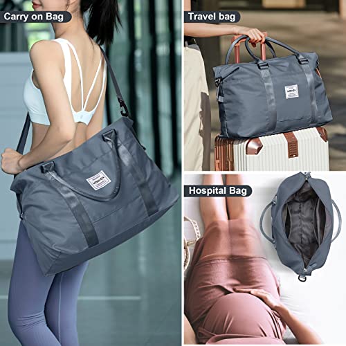 Weekender Bags For Women,Carry On Bag,Overnight Bag With Trolley Sleeve,Sports Tote Gym Bag,Travel Bag For Women #TOP5