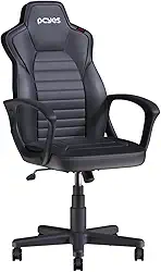 CADEIRA GAMER MAD RACER STI TURBO BLACK VULCAN PRETA – MRSTIR10PT