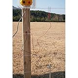 FenceMate 230V Weidezaungerät 0,5J Output für 2 bis 10 km, niedrige Impedanz Spitzenspannung 10kV für Geflügel, Vieh, Hobbytiere, Haustiere, Steuergerät zum Schutz von Gärten und Grundstücken