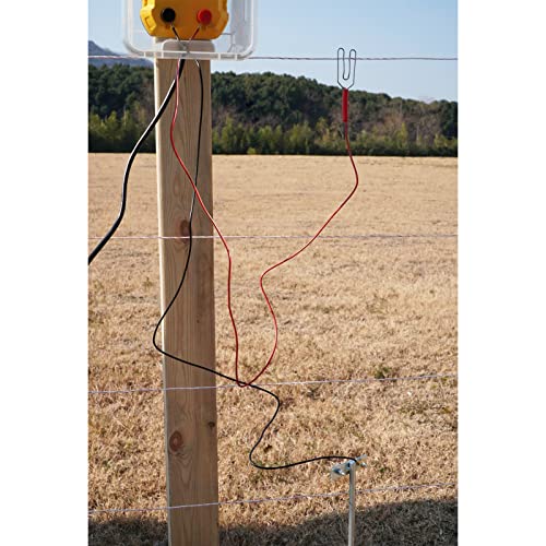 Foto von FenceMate 230V Weidezaungerät 0,5J Output für 2 bis 10 km, niedrige Impedanz Spitzenspannung 10kV für Geflügel, Vieh, Hobbytiere, Haustiere, Steuergerät zum Schutz von Gärten und Grundstücken