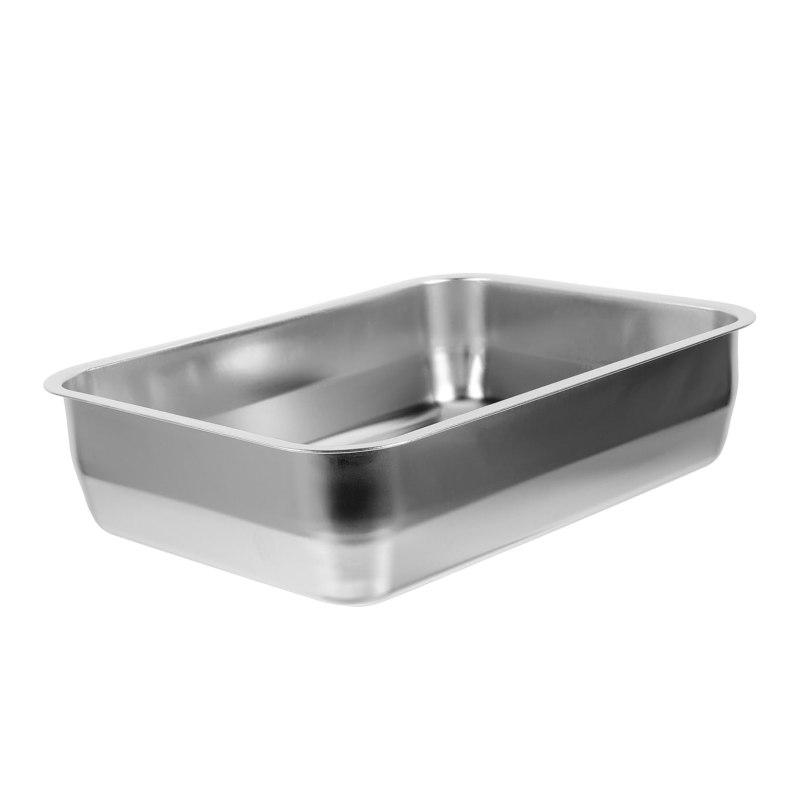 Alipis 4 Piezas Para Hornear Bandeja Plana Para Asar Bandeja De Frutas Platos Para Hornear Parrilla Sartén Para Hornos Sartenes De Acero Inoxidable Para Servir Frutas s De