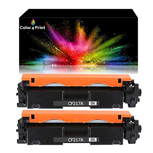Compatible Toner Cartridge Replacement for HP 17A Black Toner Cartridge CF217A, CF217A Toner Cartridge 2 Pack, CF 217A use for Laserjet Pro MFP M102w M102a M130fw M130a (2Packs,BB)