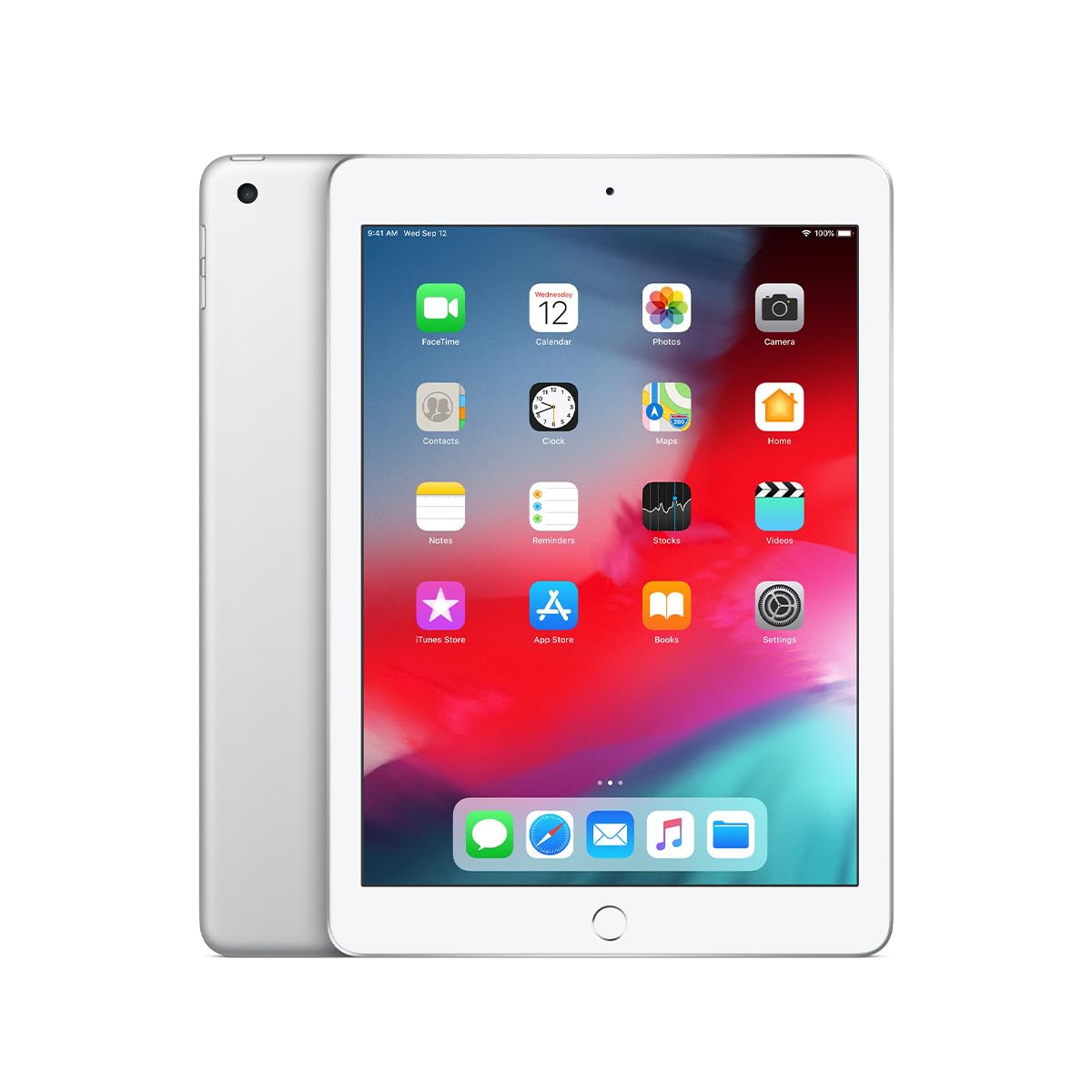 Apple iPad 6 WiFi (A1893) Silver 32GB (Renewed) with Original