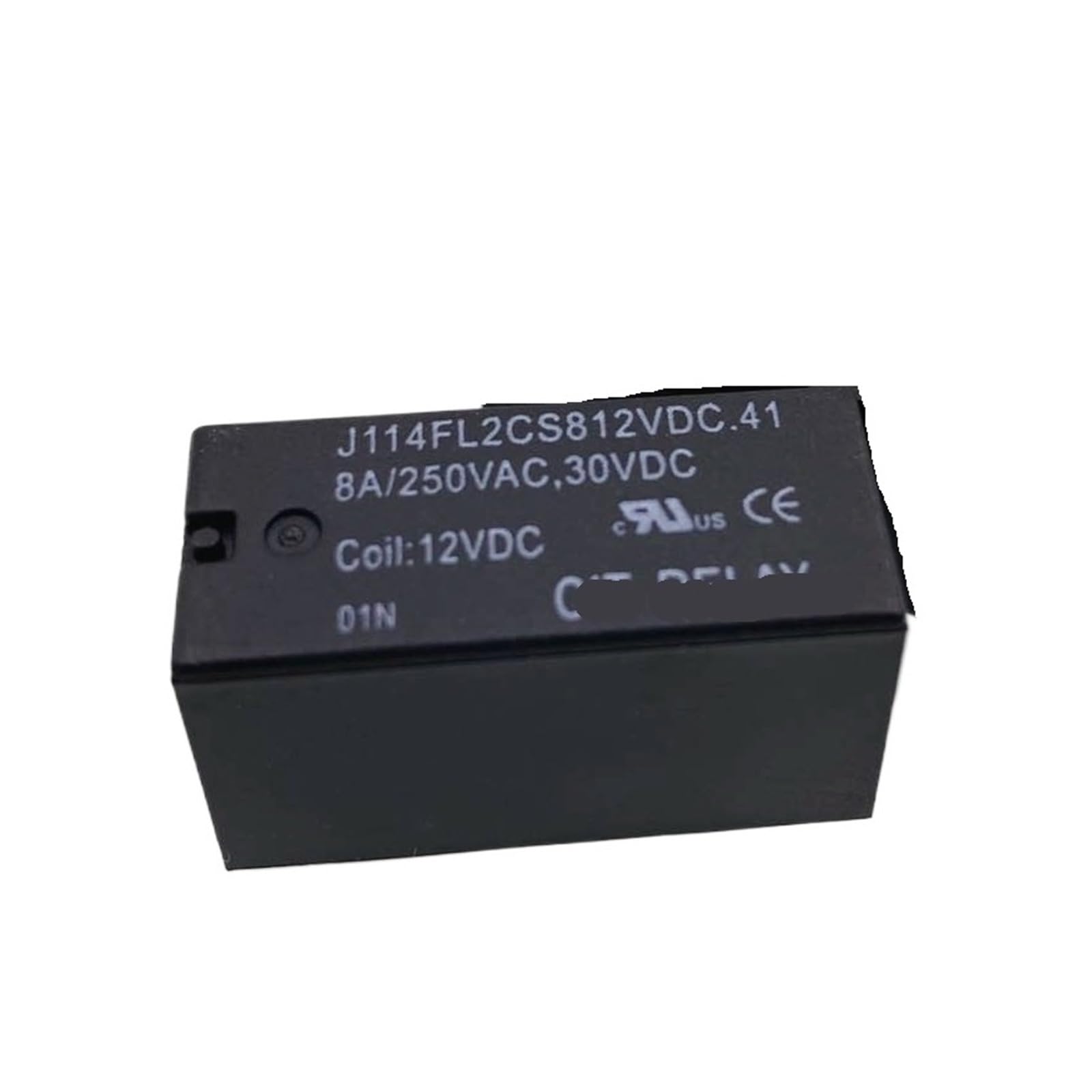 Relais électromécanique 12VDC J114FL2CS812VDC.41 8 pins 8A boîtier miniature - 3