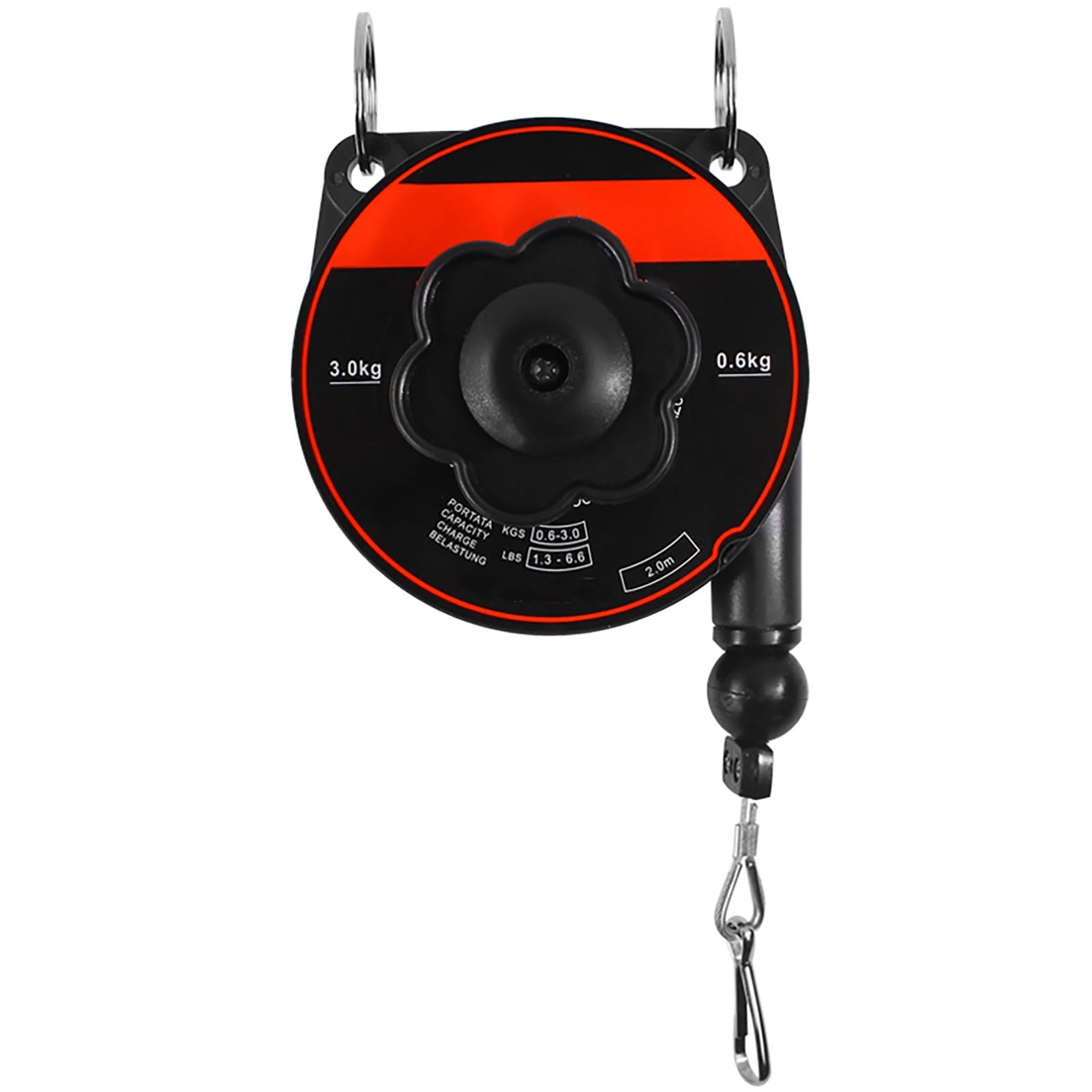 Spring Balancer, Retractable Lightweight Balancer Tool Holder 2m Length(0.6 3kg)