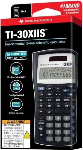 TI-30XIIS Scientific Calculator Texas Instruments, Black - image 5