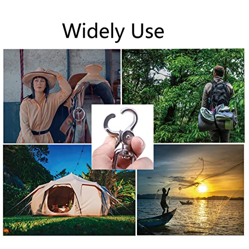Lobster Clasp - 2Pcs Trigger Snap Hooks Heavy Duty Quality 316 Steel, Strong And Durable Wide Applicability Of The Swivel Clasp, Perfect For Bag Straps, Pet Leashes #TOP6