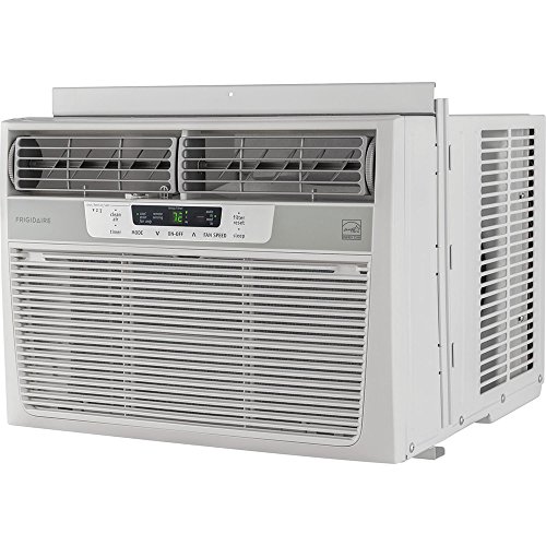 Frigidaire 10,000 BTU 115V Window-Mounted Compact Air Conditioner with Temperature Sensing Remote Control
