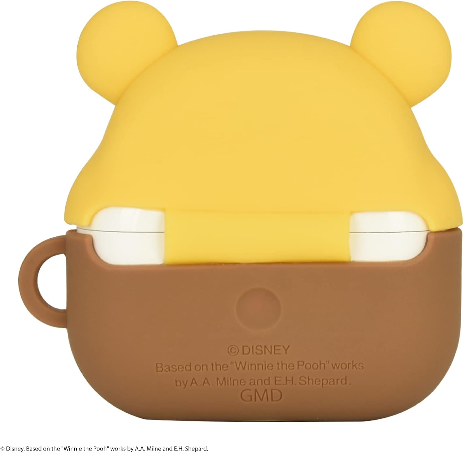 Gourmandise DNG-30PO Disney Characters AirPods Pro (2nd Generation) Compatible with AirPods Pro Silicone Case, Winnie The Pooh