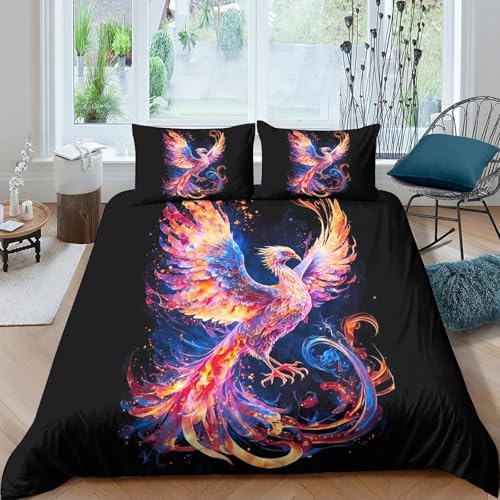 Housse de couette anti-transpiration Phoenix en microfibre douce toutes saisons