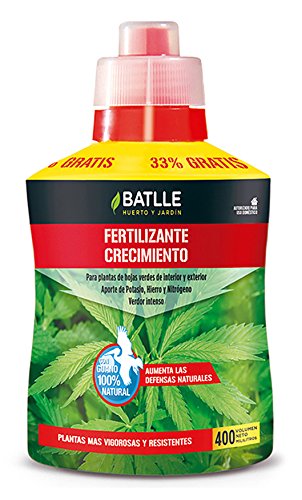 Abonos - Fertilizante Ecoyerba Crecimiento 400ml - Batlle: Amazon ...