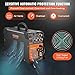 VEVOR MIG Welder, 3 in 1 270 Amp Welding Machine, 110 220V MIG Lift TIG Arc Welder, Portable Lift TIG Welder ARC Welder with IGBT DC Inverter, LCD Digital Display, Welder Torch and Welding Wire