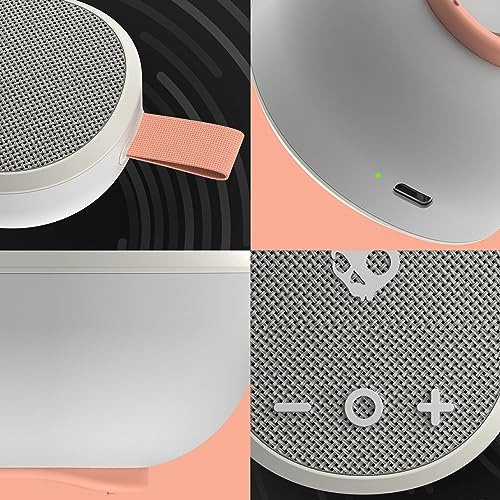 Image of Skullcandy Ounce Wireless Bluetooth Speaker - IPX7 Waterproof Mini Portable Speaker with 16 Hour Battery, Downward Firing Passive Radiator, and Ballistic Nylon Carry Strap