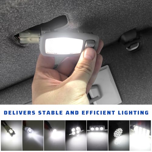 Kit de 42 luces LED interiores para auto 6000K T10 y más miniatura 6