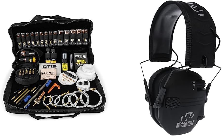 Otis Elite Gun Cleaning Kit + Walker's Razor Slim