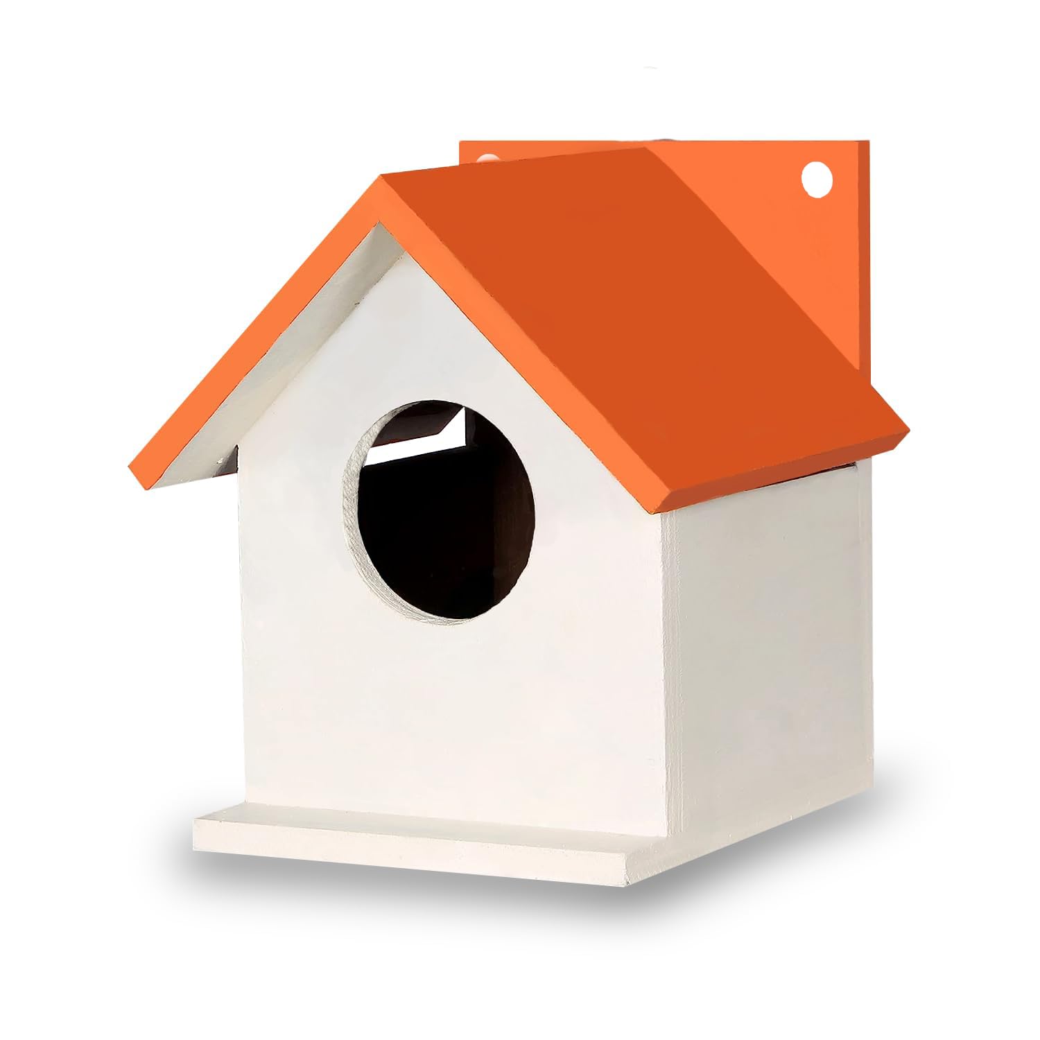 Visaan Wooden Bird House, Bird Nest for Small Birds, Chidiya ka Ghosla for Garden and Balcony Decoration (B0D2LNC7BT) Amazon Price History, Amazon Price Tracker