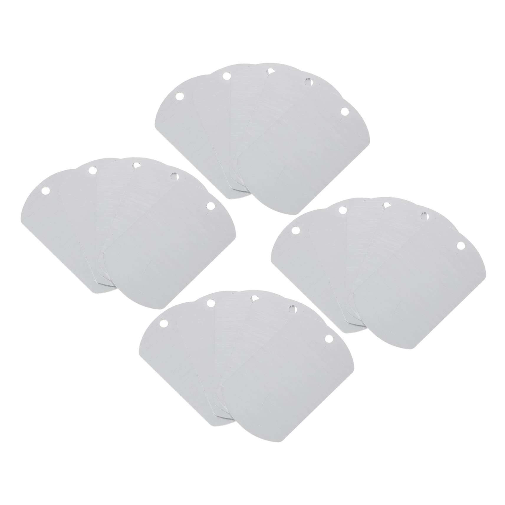 Kisangel 4 Set Medagliette Per Animali Domestici Targhette Id Per Conigli E Pet Leggere E Resistente Facili Da Indossare Personalizzabili Per Animali Smarriti 20 Pezzi*4