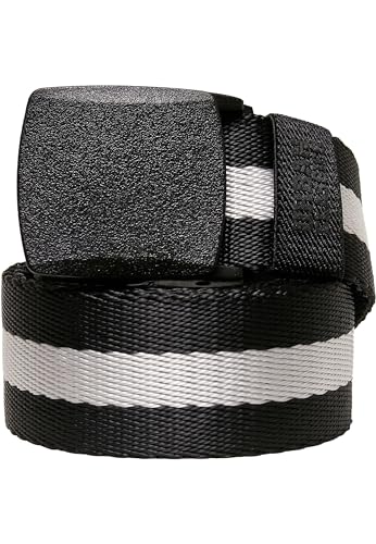 Urban Classics Centre Stripe Belt black L/XL