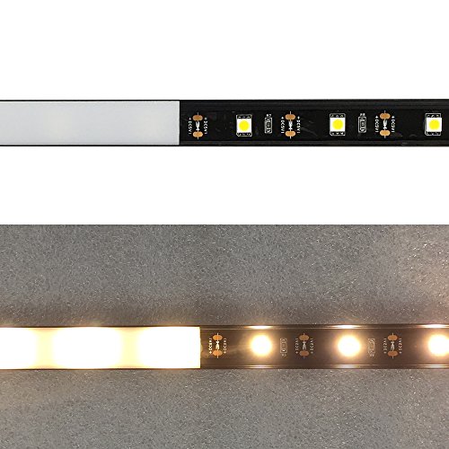 image for LightingWill 5-Pack 3.3ft/1M 9x17mm Black U-Shape Internal Width 12mm 