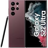 Samsung Galaxy S22 Ultra Smartphone 256GB, Burgundy (Renewed)