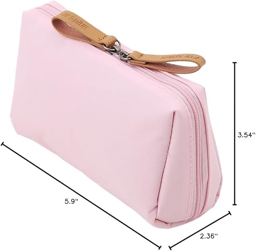 Miniatura 5 de Bolsa de cosméticos de nailon impermeable multifuncional Bolsa de almacenamiento portátil de viaje, rosa, 5.92.363.54 pulgadas